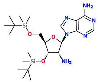 (image for) MC085422 2'-Deoxy-2'-NH2-3',5'-bisTMS-adempsome